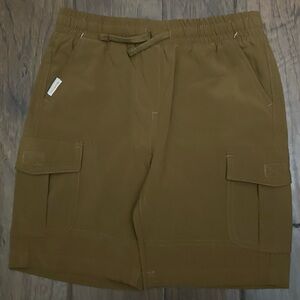 Boys Brown Cargo Shorts